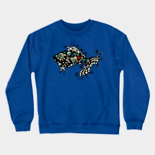 Rainbow Crystal Fish Crewneck Sweatshirt